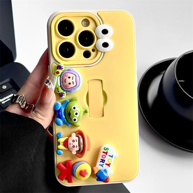 Ốp điện thoại vô hình Buzz Lightyear Woody iPhone16promax Apple 15 Chain 14 Bao gồm tất cả 1312