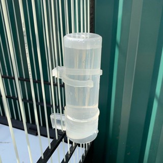  Combo 5 và 10 Cóng uống nhựa dẻo kt 4x14cm cóng đựng nước cho chim cảnh 