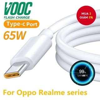 Cáp sạc nhanh Usb C 65W 6A cho Oppo Vivo Realme