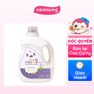 Nước Giặt Hàn Quốc AGA-AE Moonlight Kháng Khuẩn & Bảo Vệ Da Bé 3L