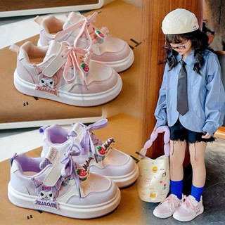    hàng sẵn   giày thể thao bé gái êm chân kurumi tím hồng mẫu mới quai dán cho bé từ 3 tuổi QCCC W 002   có video   