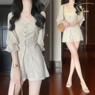 {Salavii-Oder}Bộ Đồ Nữ Mùa Hè Thời Trang Nữ Hoàng Chị Em Áo Khoác Phong Cách Nữ Thần Mẫu Mới