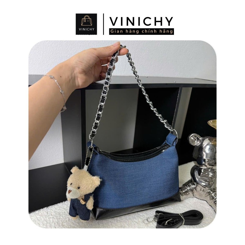 Túi xách nữ đeo chéo, đeo vai VINICHY size 22cm HA790