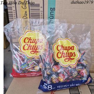 Kẹo mút hương hỗn hợp chupa chups gói 600g