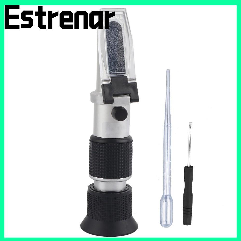 Dụng cụ ong cầm tay ESTRENAR, Máy đo khúc xạ mật ong cầm tay bằng thép không gỉ, Máy đo khúc xạ chỉ 