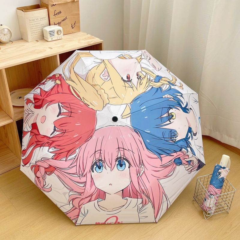 Ô dù đá cô đơn Tấm che nắng Anime hai chiều Ô Vinyl