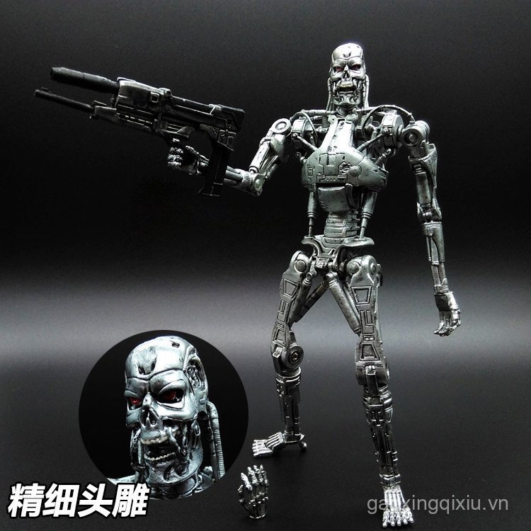 Mới Arnold Terminator Tương Lai Chiến Binh Hình Đồ Chơi Mô Hình T800 T1000 Cơ Skeleton 6 Quà Tặng Si