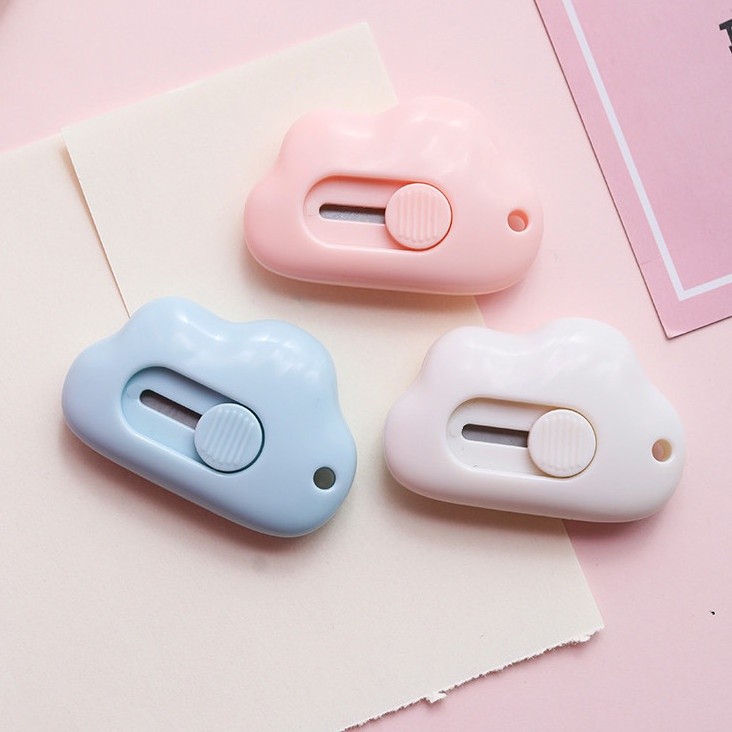 SET 3 Dụng cụ rọc giấy hình đám mây dễ thương