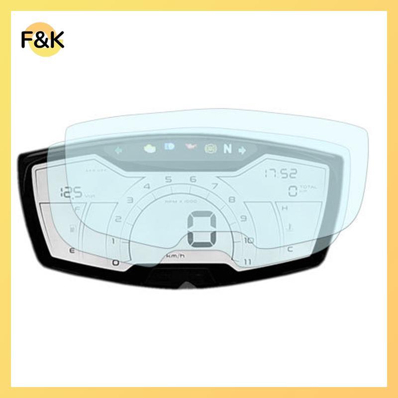 Phim bảng điều khiển trong suốt cao F & K để bảo vệ chống trầy xước Aprilia RS125 Tuono125.