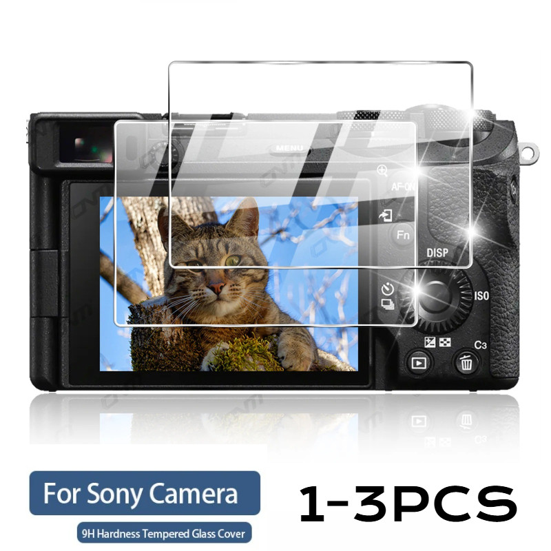 3 Miếng Dán Bảo Vệ Màn Hình LCD Camera Kính HD Cho Sony ZV-E10 ZV-1 ZV-E10 II ZV-E1 ZV-1 II ZV-1F FX