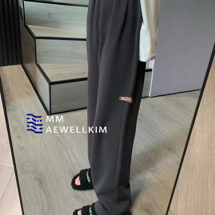 Y91Q Jimo ader Pants2022Autumn and winter loose drawstring jogger sweatpants for men and women, casu