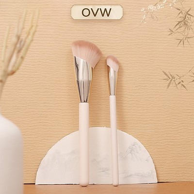 【OVW】Bộ 2 cọ trang điểm MZS01 MZS02 đánh phấn nền/che khuyết điểm phiên bản mới cao cấp tiện dụng