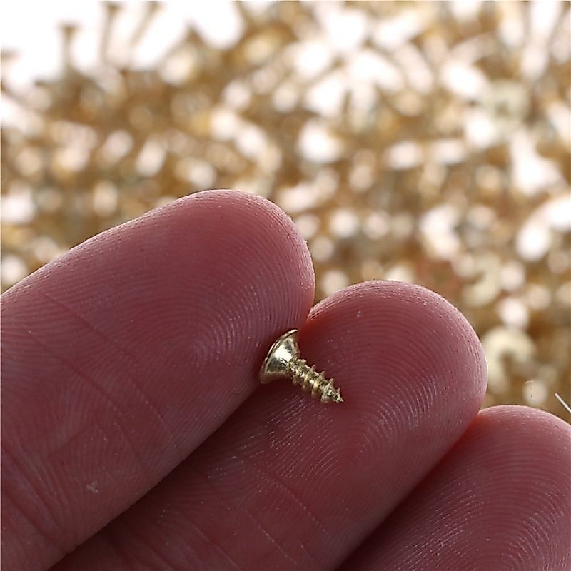 30 vít mini M2, vít gỗ, vít nhỏ, vít dài 6mm thân tròn 2mm đầu phằng 4mm , ốc vít vặn chữ thập