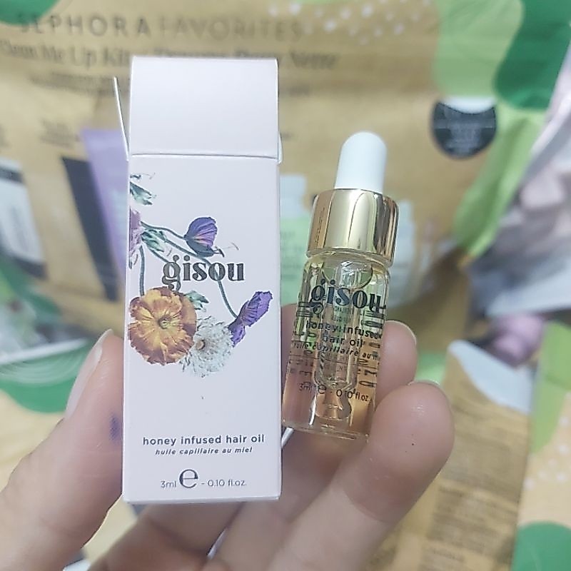 Dầu dưỡng tóc Gisou 3ml ( bill sephora )