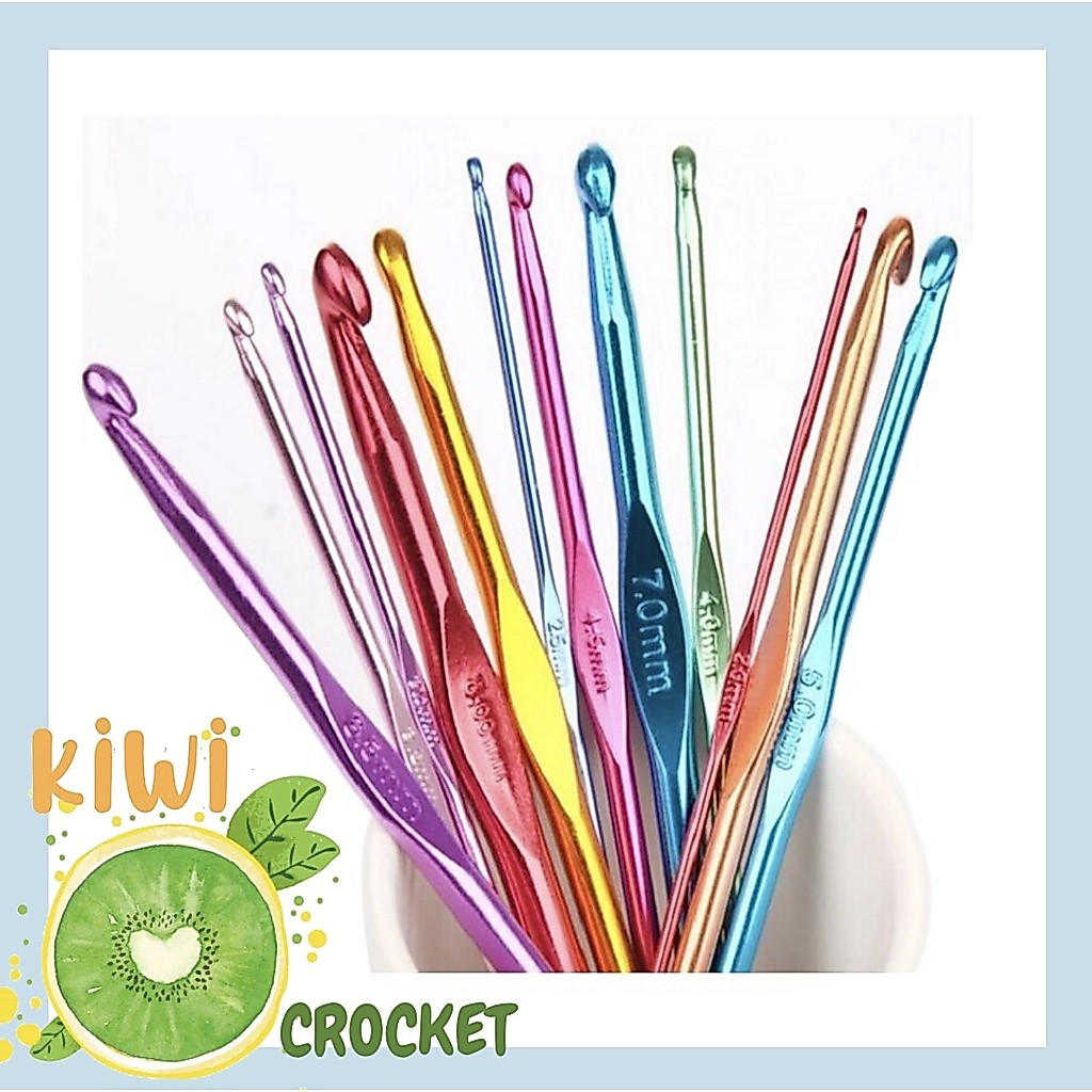 Kim móc len nhiều size (KiwYcrocket - tiệm bán len)