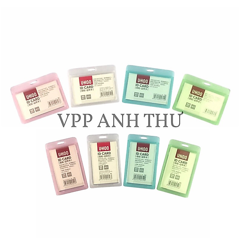 COMBO 2 BẢNG TÊN NHỰA UHOO 2 MẶT 6613/6614