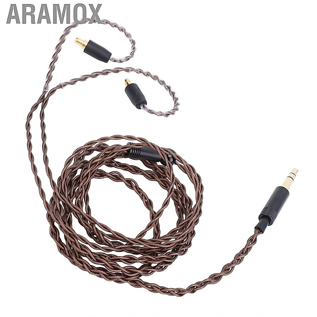 Aramox Cáp tai nghe Aweso-VN Yoidesu cho Sennheiser IE100 Pro IE400 IE500 3.5mm STEREO PLUP AUDIO TH