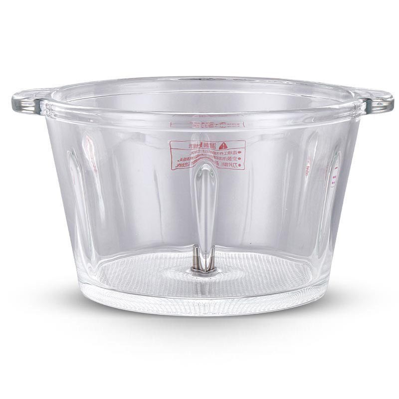 Wei Moshi Aixi Ai Máy Xay Thịt Bát Thủy Tinh Bát Inox Trộn Cốc Thịt Xay Bát Thủy Tinh Hộp Đựng Chậu 