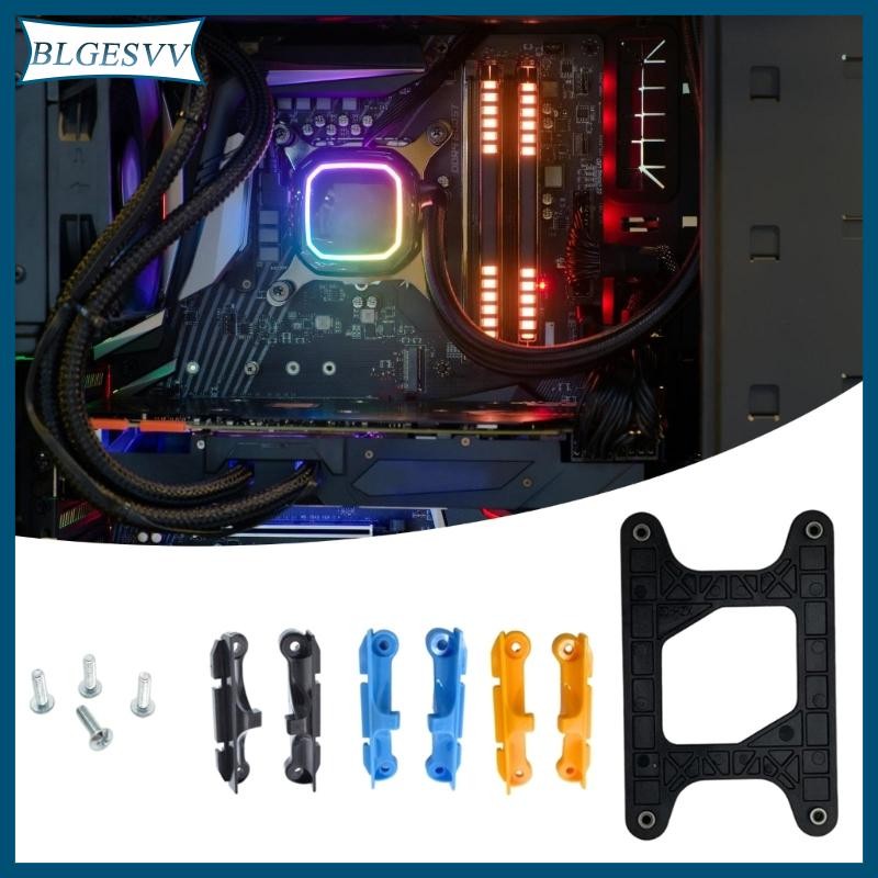 Blg AM4 AM5 Giá đỡ làm mát CPU cho AM4 B350 X370 A320 X470 Đảm bảo tấm sau vừa vặn ổn định Hỗ trợ là