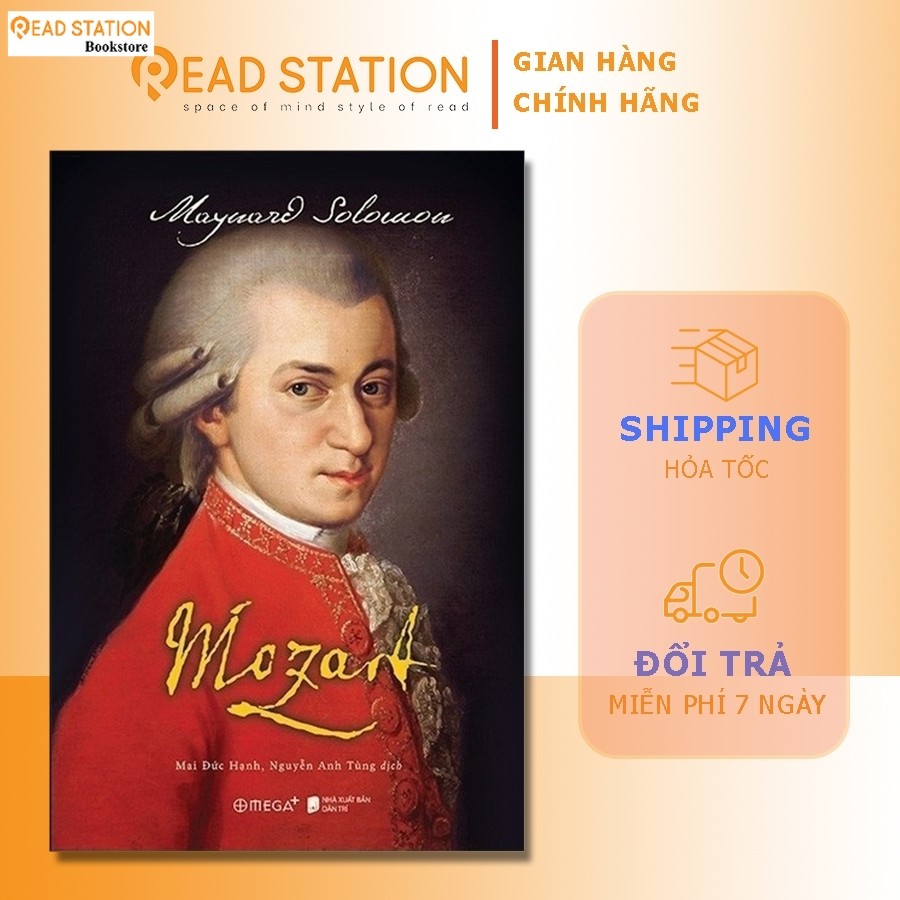 Sách: Mozart - Maynard Solomon (Bìa cứng)