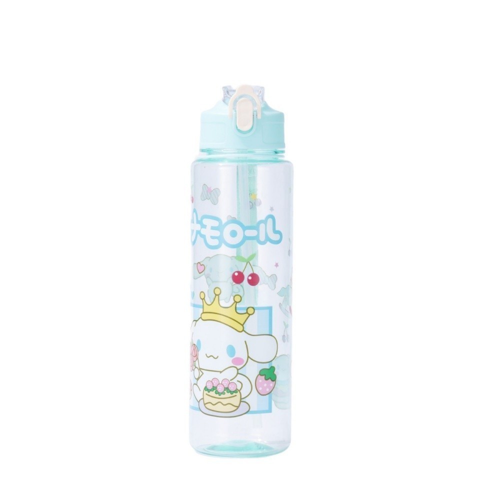 【READY】 New Plastic Cup Cartoon Large-capacity Water Cups for Students Portable Outdoor Water
