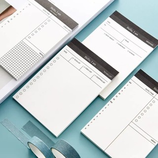  Sổ Tay To Do List Checklist Hằng Ngày - 50 Tờ Lịch Trình Ghi Chú Sổ Tay Học Sinh Sinh Viên Văn Phòng Phẩm 