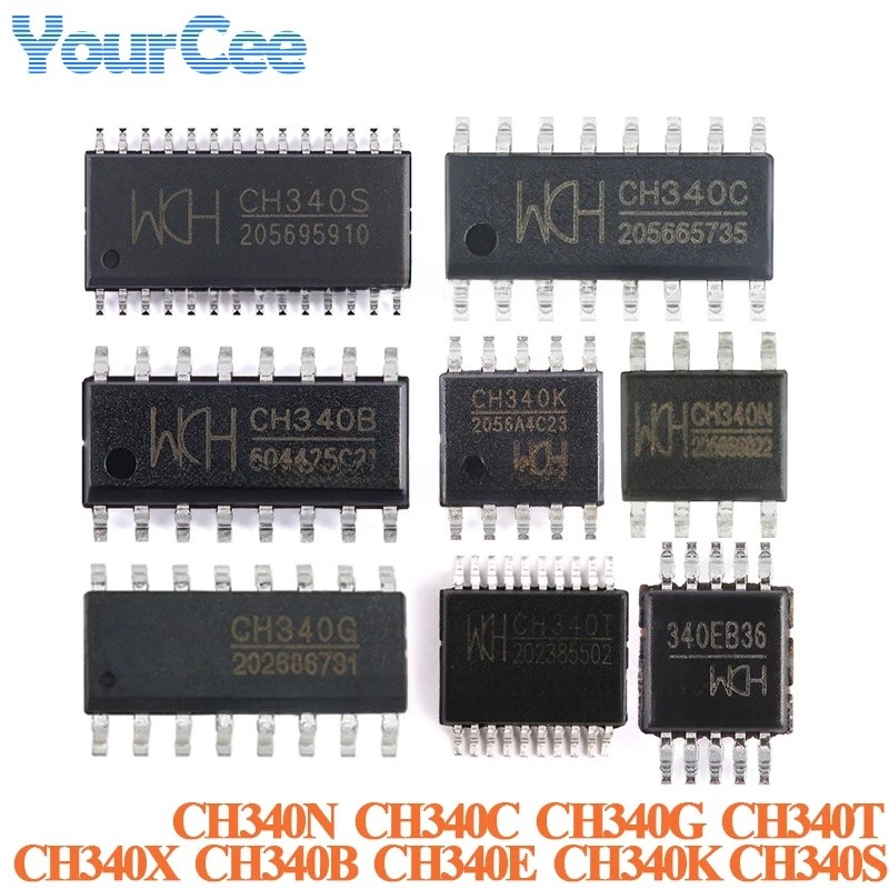 1 Chip Giao Diện USB Sang UART CH340 CH340C CH340G CH340T CH340N CH340X CH340B CH340E CH340K CH340S 