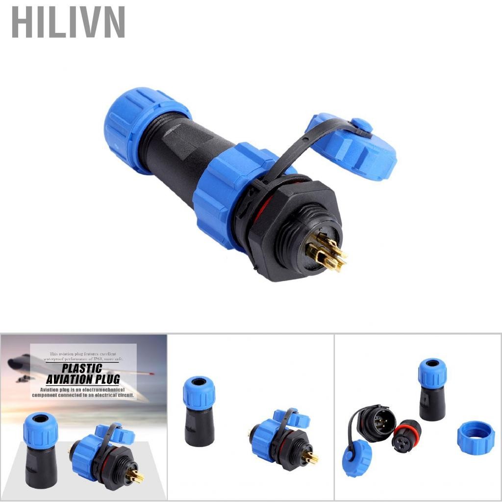 hilivn IP68 2Pin/3Pin/4Pin/5Pin/6Pin/7Pin/9Pin Đầu nối ổ cắm bằng nhựa tốt để thay thế một cái khác 