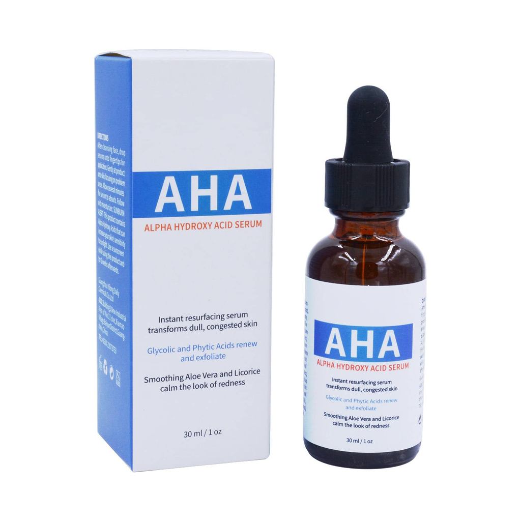 AHA Alpha Hydroxy Acid Serum - Tinh chất tái tạo, làm sáng da, tẩy tế bào chết, 30ml VB7X