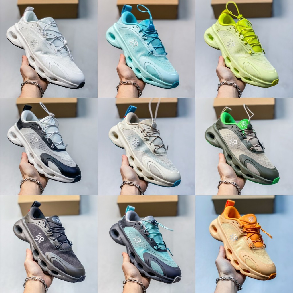 Trên Giày Chạy Bộ Đua Marathon Cloudsolo, Giày Thể Thao Nam Nữ Chống Sốc Thời Trang 2MTC
