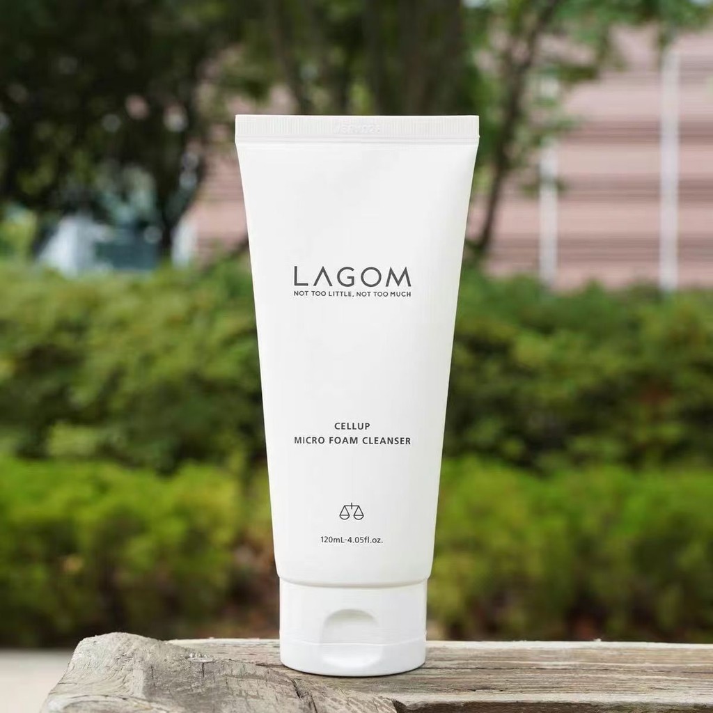 Hàn Quốc lagom lagom lagom Axit amin Sữa Rửa Mặt Làm Sạch Dưỡng Ẩm Kiểm Soát Dầu Bọt Tẩy Trang Sữa R