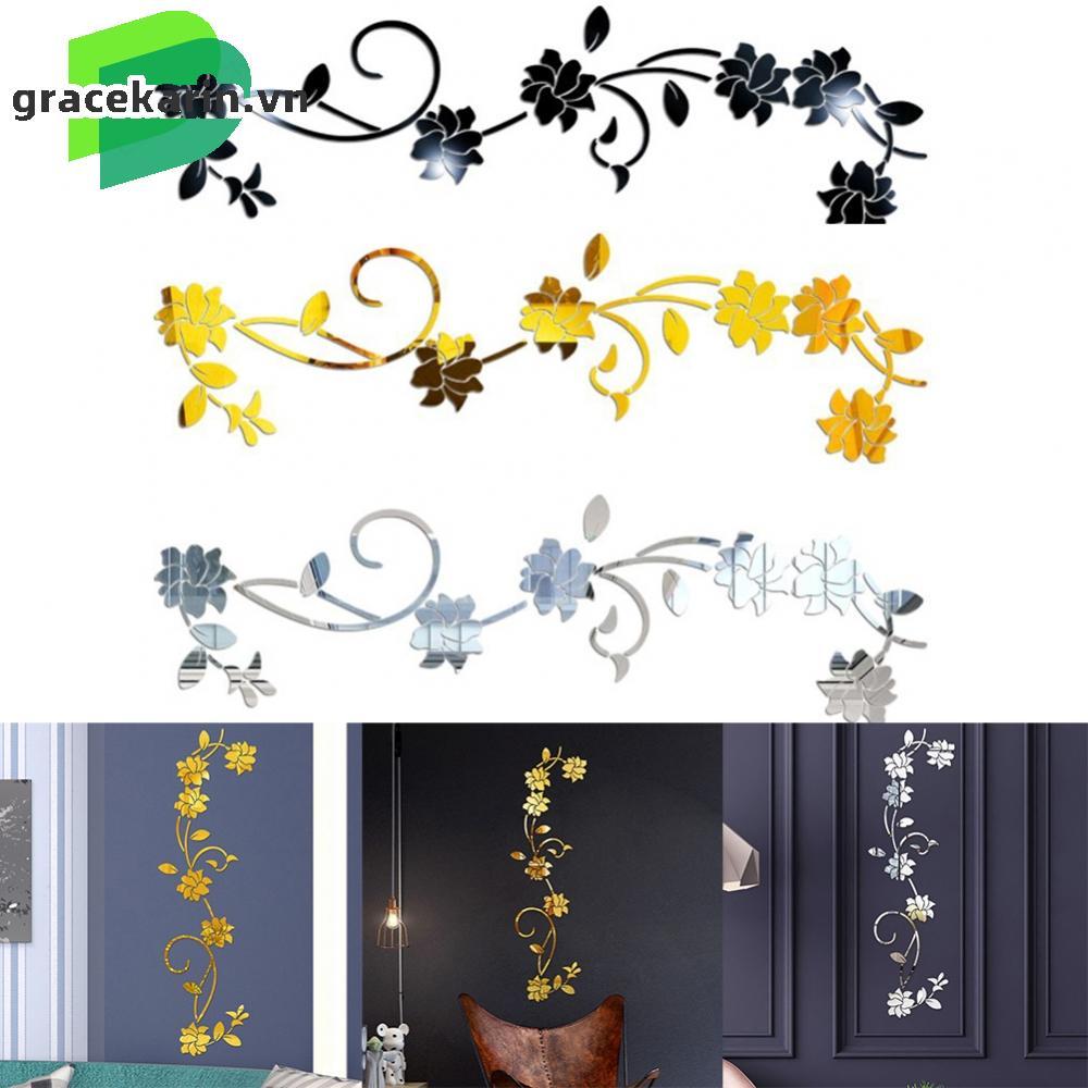 Acrylic Wall Sticker Acrylic For Wall Door Living Room Wall Sticker 3D Rattan