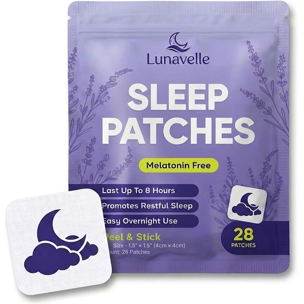 Lunavelle -Free Patches for s - Aid with,,, & Valerian Root - 28 Miếng Dán