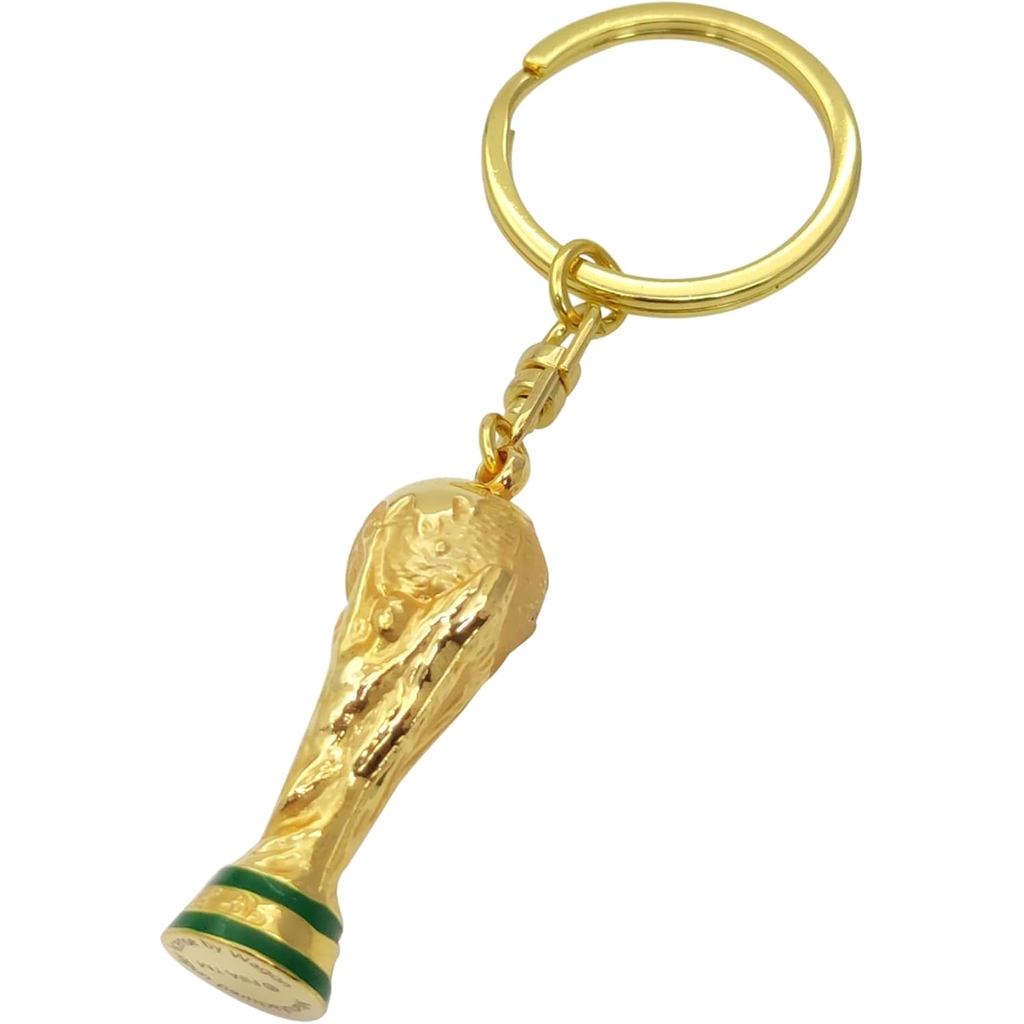 Official2026FIFAWorldCupEdition1.5inch3DTrophyKeychain-TimelessCollector 'sItem-PremiumCeightedZincA