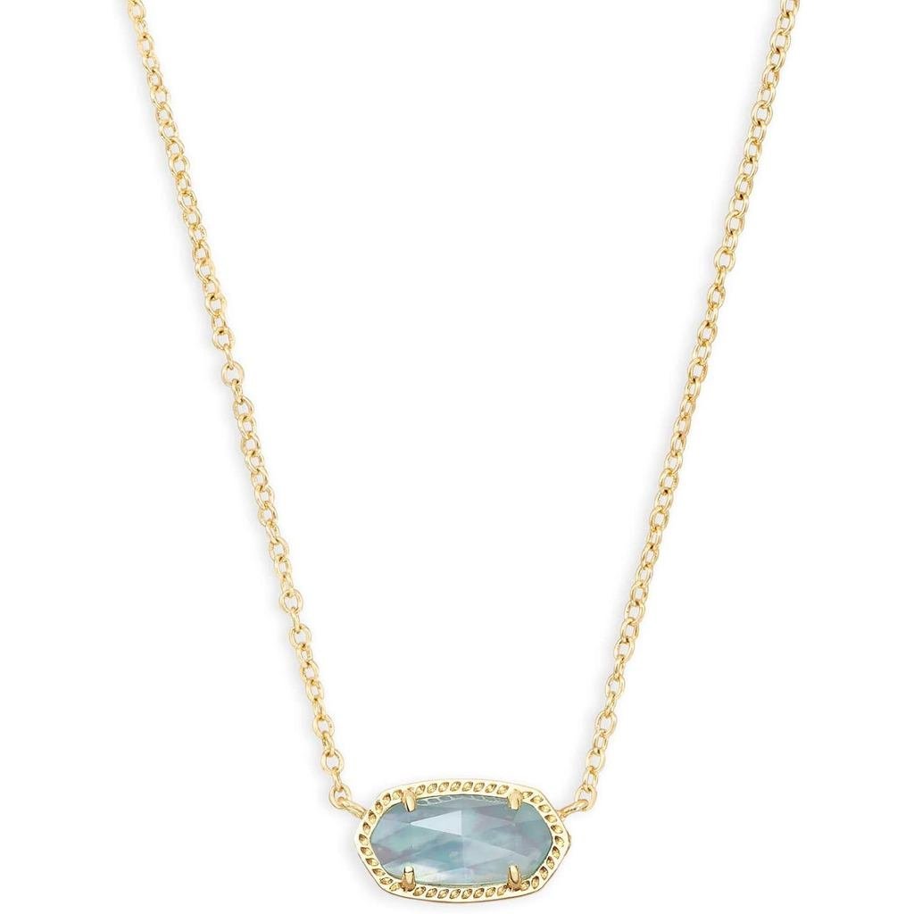 Vòng cổ mặt dây chuyền Kendra Scott Elisa dành cho nữ, Trang sức thời trang, Mạ vàng 14k