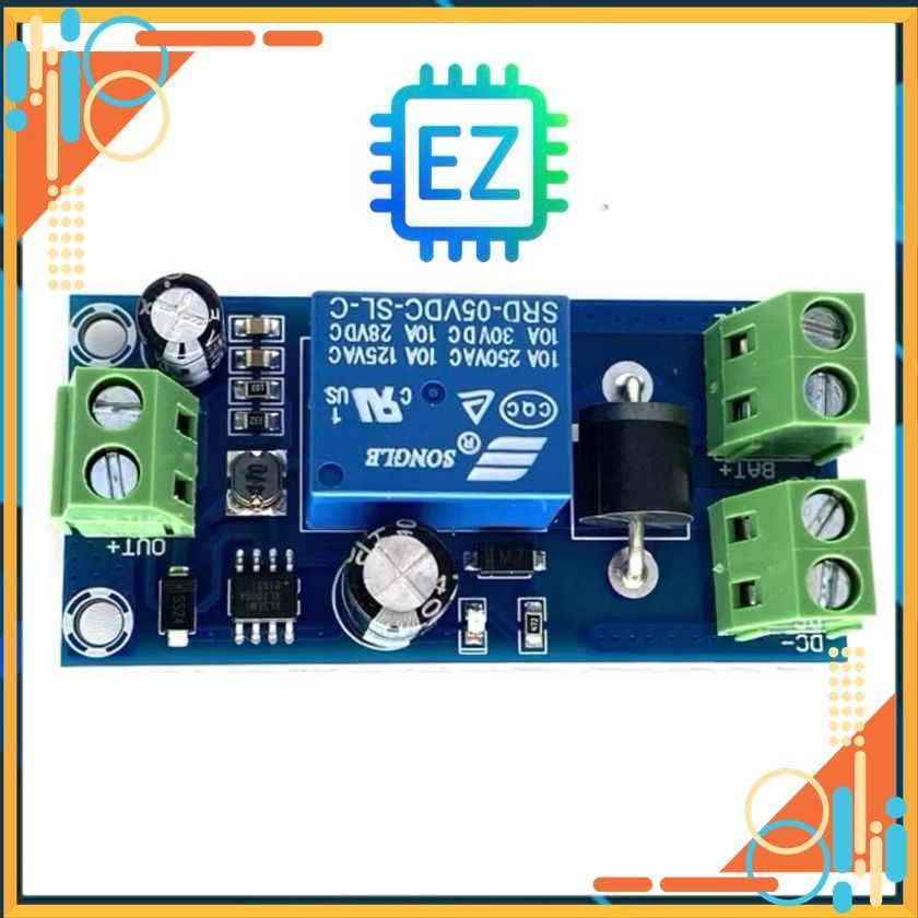 Mạch relay chuyển nguồn dự phòng tự động 5-48VDC 10A