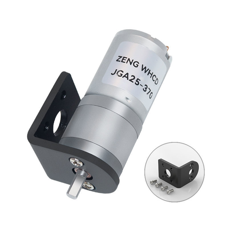 Động cơ bánh răng JGA25-370 6V12V24V370 Động cơ bánh răng DC Động cơ bánh răng Micro DC
