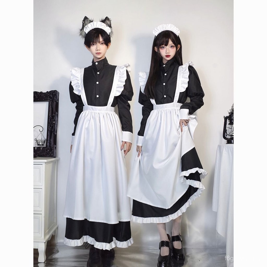 Set váy hầu gái loli bigsize nam phong cách gothic thiết kế độc lạ trang phục cosplay đi fes manga c