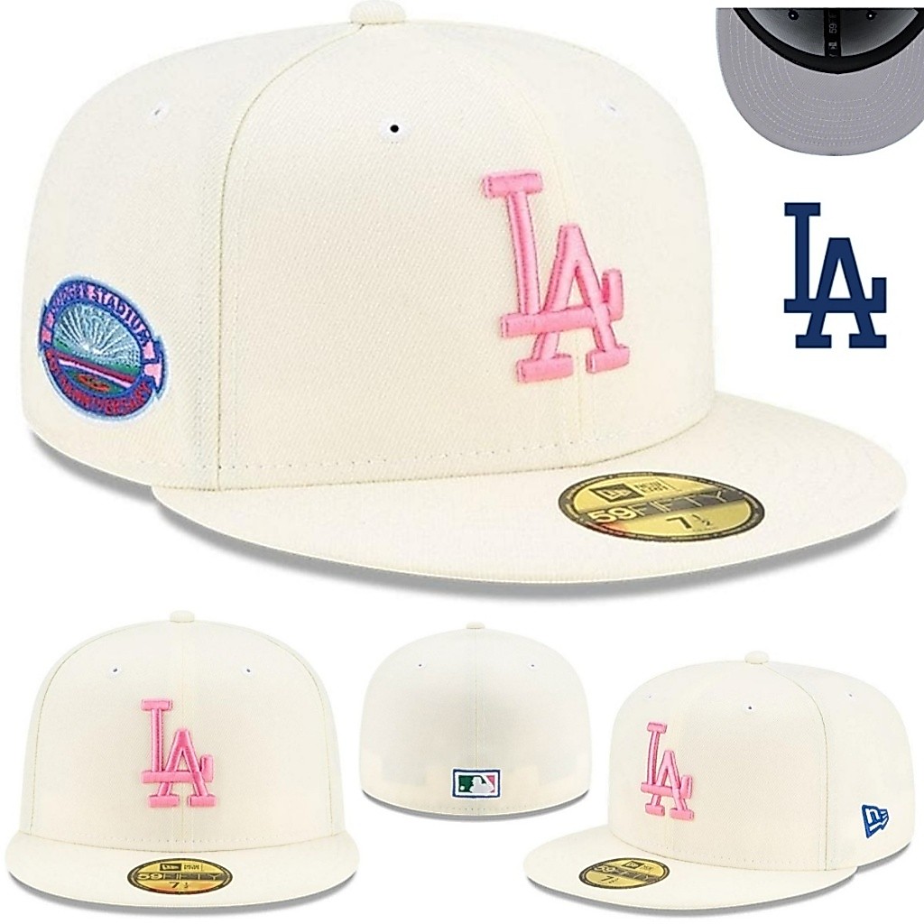 Mũ Lưỡi Trai Thêu Chữ los angeles dodgers Cá Tính