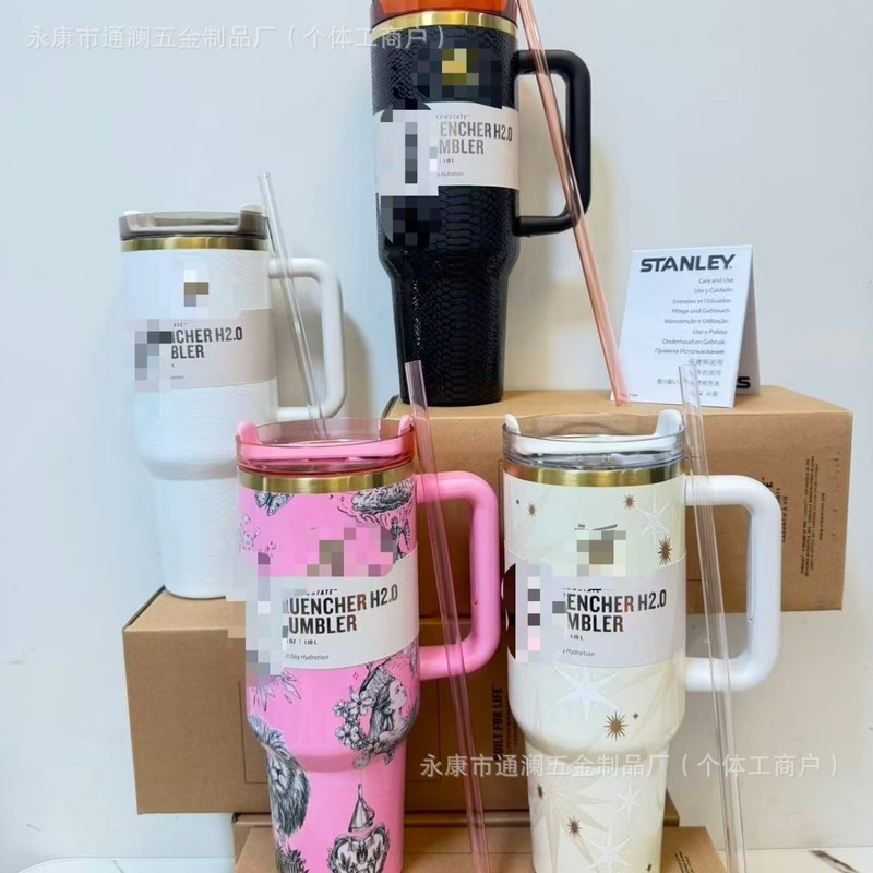 Stanley Car Cup Stanley Đồng Thương Hiệu 40oz Tay Cầm Ice Master Cup