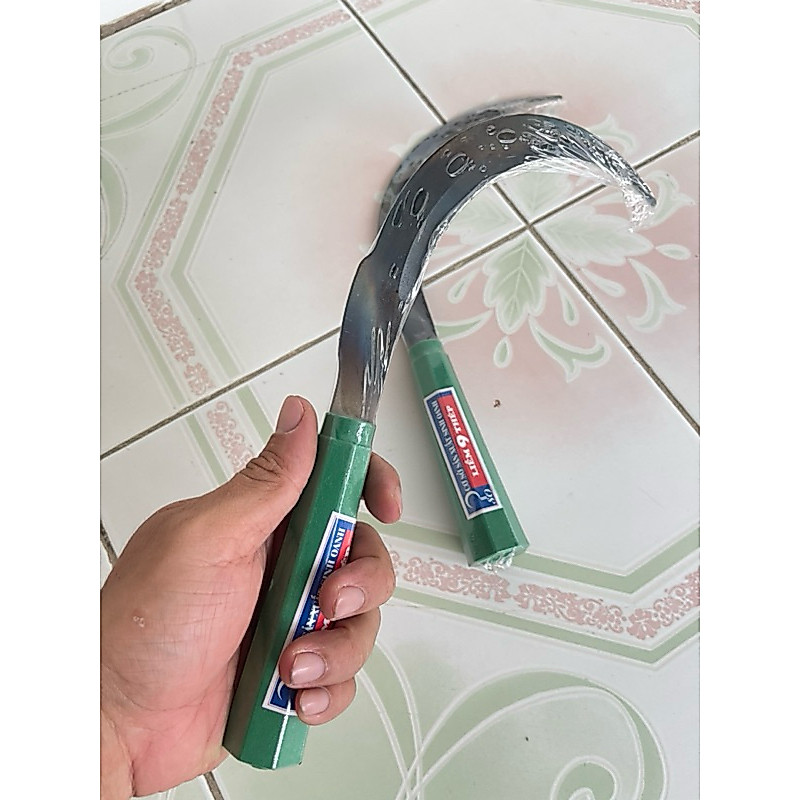 Liềm 9 thép cắt cỏ cắt,cắt lúa sắc bền