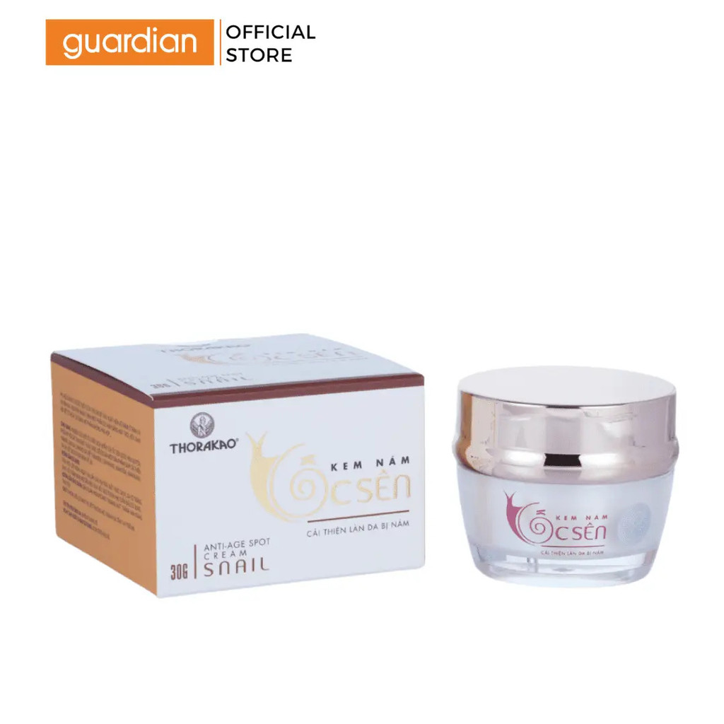 Kem Ốc Sên THORAKAO Hỗ Trợ Làm Mờ Nám 30G | Guardian Store