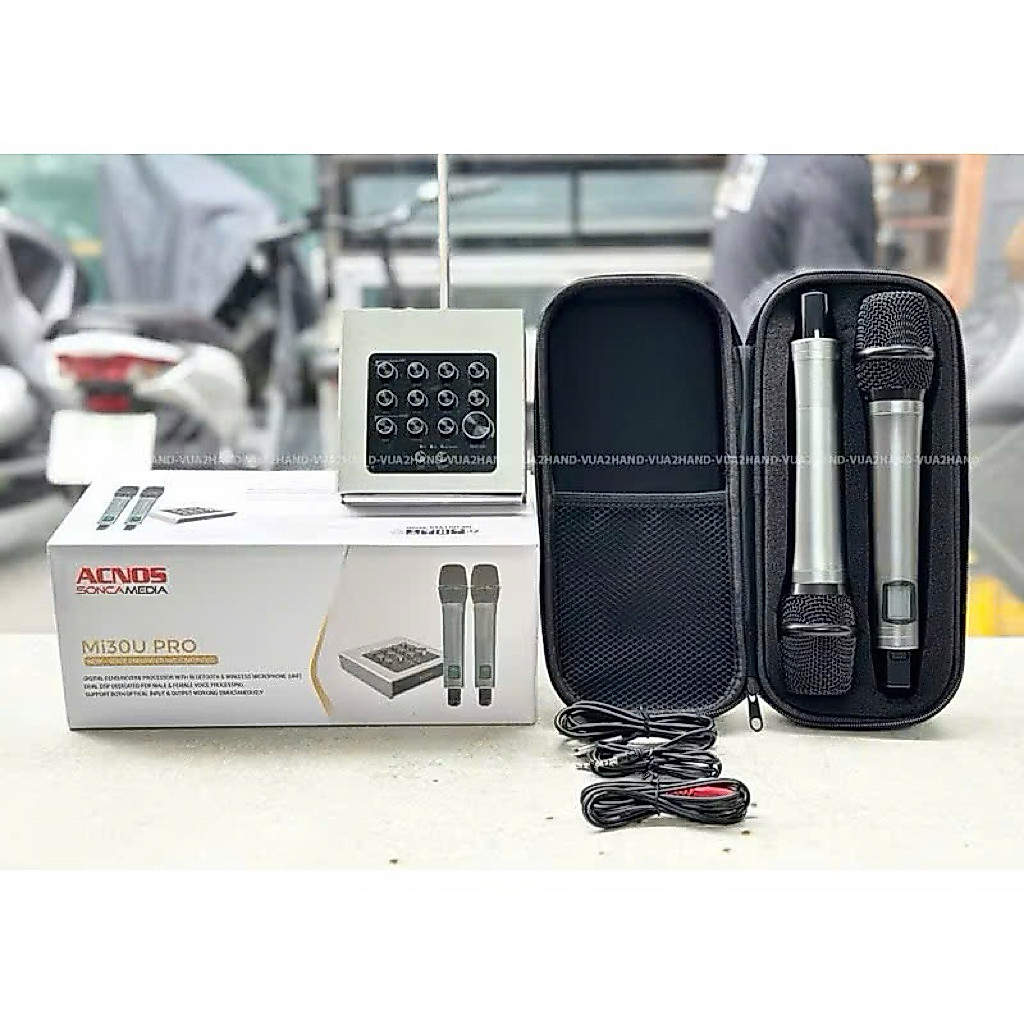 Vang Số Chỉnh Cơ Acnos Mi30U Pro 2026/ MI30s (Bluetooth & Micro, DSP, DAC 24bit, Kết Nối FM - Nhật S