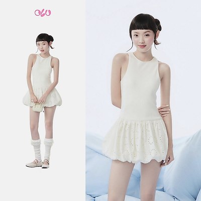 Đầm bí OLV dáng ôm năng động cá tính Yaretzi phù hợp đi chơi đi dạo phố