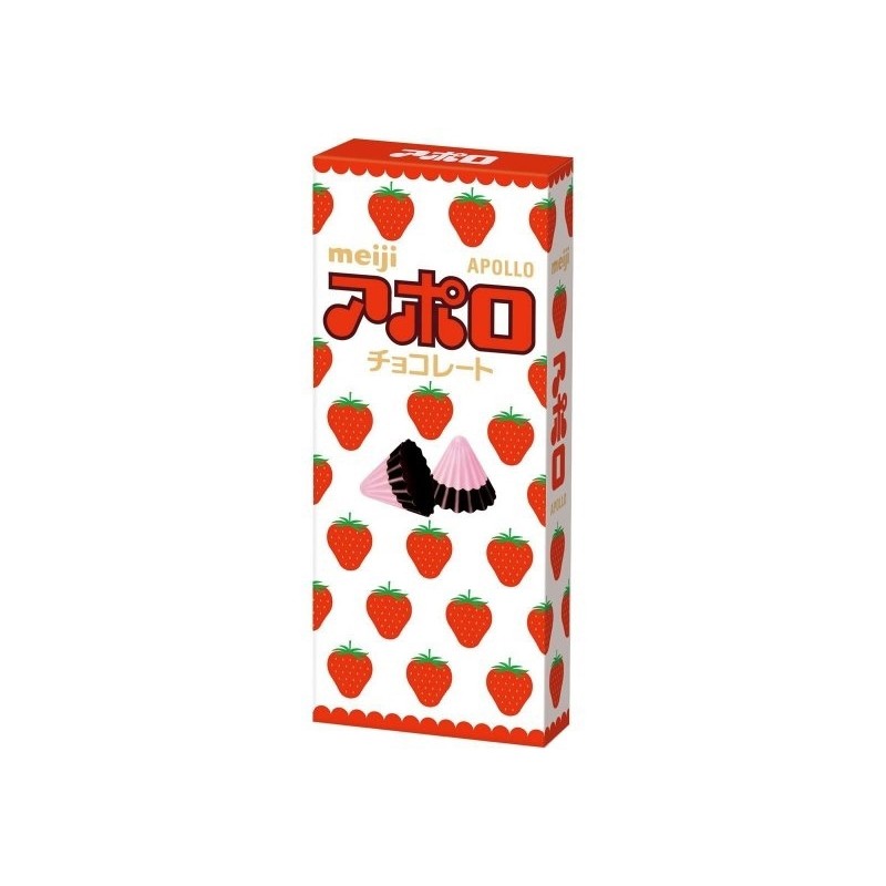 Socola Hình Nấm Vị Dâu Apollo Meiji 46GR