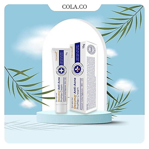 Kem Chấm Mụn Decumar ProMax Giảm Sưng Viêm, Mờ Thâm Sẹo 15g