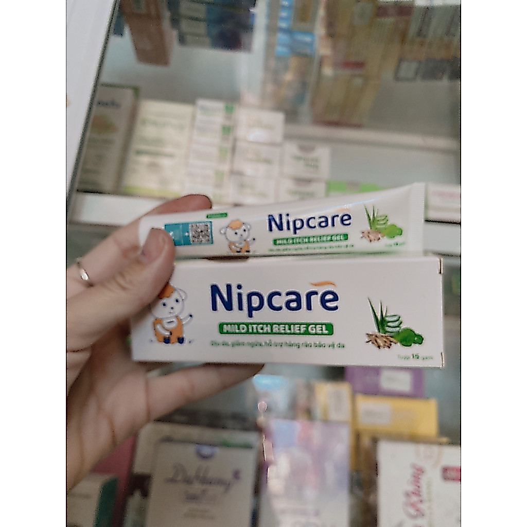 Gel bôi giảm viêm ngứa Nipcare 15 g
