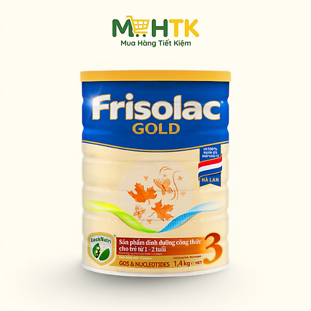 Sữa bột Friso Gold 3 cho trẻ từ 1 - 2 tuổi 1400g
