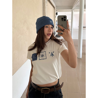  Áo baby tee nữ trắng hàn quốc ulzzang mùa hè áo thun form vừa zeeni local brand 