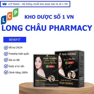 Nhuộm tóc dược liệu Thái Dương nhuộm tóc bạc, làm tóc đẹp tự nhiên (5 gói) - Nhà thuốc Long Châu